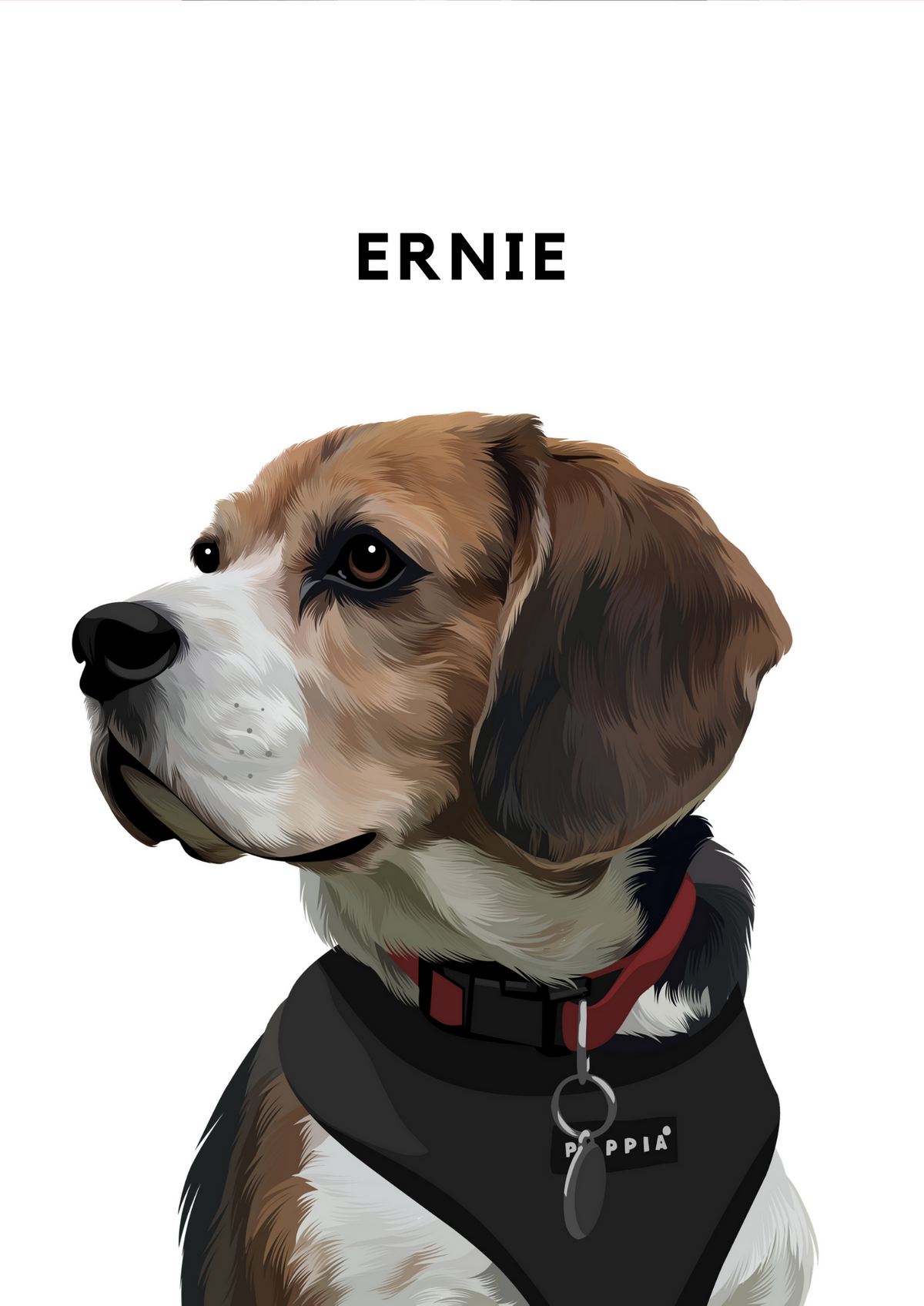 Custom Pet Portrait (Digital File Only)